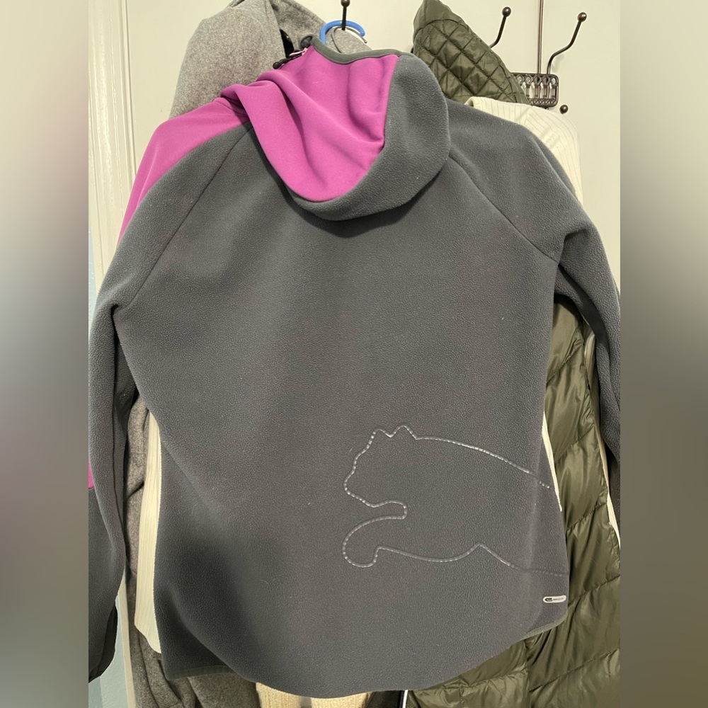 Puma Grey and Purple Jacket
